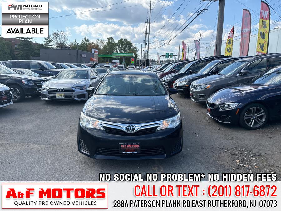 2012 Toyota Camry 4dr Sdn I4 Auto LE, available for sale in East Rutherford, New Jersey | A&F Motors LLC. East Rutherford, New Jersey 2012 Toyota Camry 4dr Sdn I4 Auto LE, available for sale in East Rutherford, New Jersey | A&F Motors LLC. East Rutherford, New Jersey