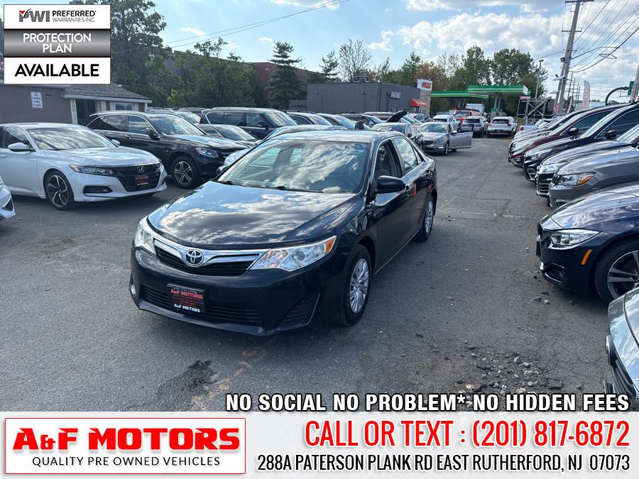 2012 Toyota Camry 4dr Sdn I4 Auto LE, available for sale in East Rutherford, New Jersey | A&F Motors LLC. East Rutherford, New Jersey 2012 Toyota Camry 4dr Sdn I4 Auto LE, available for sale in East Rutherford, New Jersey | A&F Motors LLC. East Rutherford, New Jersey