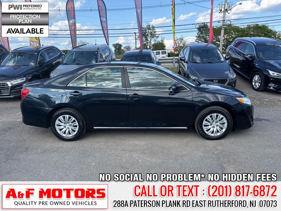 2012 Toyota Camry 4dr Sdn I4 Auto LE, available for sale in East Rutherford, New Jersey | A&F Motors LLC. East Rutherford, New Jersey 2012 Toyota Camry 4dr Sdn I4 Auto LE, available for sale in East Rutherford, New Jersey | A&F Motors LLC. East Rutherford, New Jersey