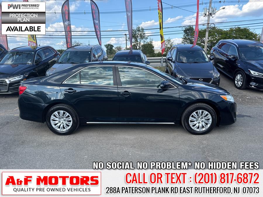 2012 Toyota Camry 4dr Sdn I4 Auto LE, available for sale in East Rutherford, New Jersey | A&F Motors LLC. East Rutherford, New Jersey 2012 Toyota Camry 4dr Sdn I4 Auto LE, available for sale in East Rutherford, New Jersey | A&F Motors LLC. East Rutherford, New Jersey