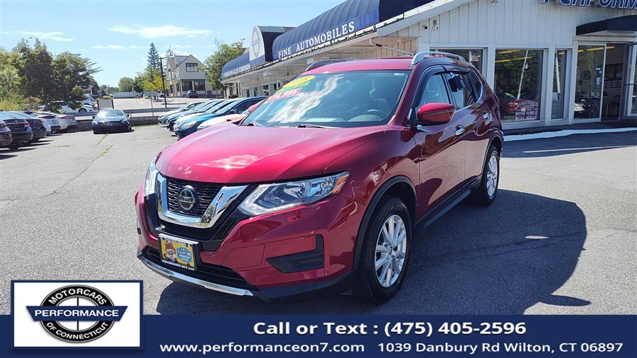 2018 Nissan Rogue AWD SV, available for sale in Wilton, Connecticut | Performance Motor Cars Of Connecticut LLC. Wilton, Connecticut 2018 Nissan Rogue AWD SV, available for sale in Wilton, Connecticut | Performance Motor Cars Of Connecticut LLC. Wilton, Connecticut