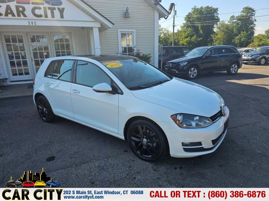 2015 Volkswagen Golf 4dr HB Auto TSI S, available for sale in East Windsor, Connecticut | Car City LLC. East Windsor, Connecticut 2015 Volkswagen Golf 4dr HB Auto TSI S, available for sale in East Windsor, Connecticut | Car City LLC. East Windsor, Connecticut