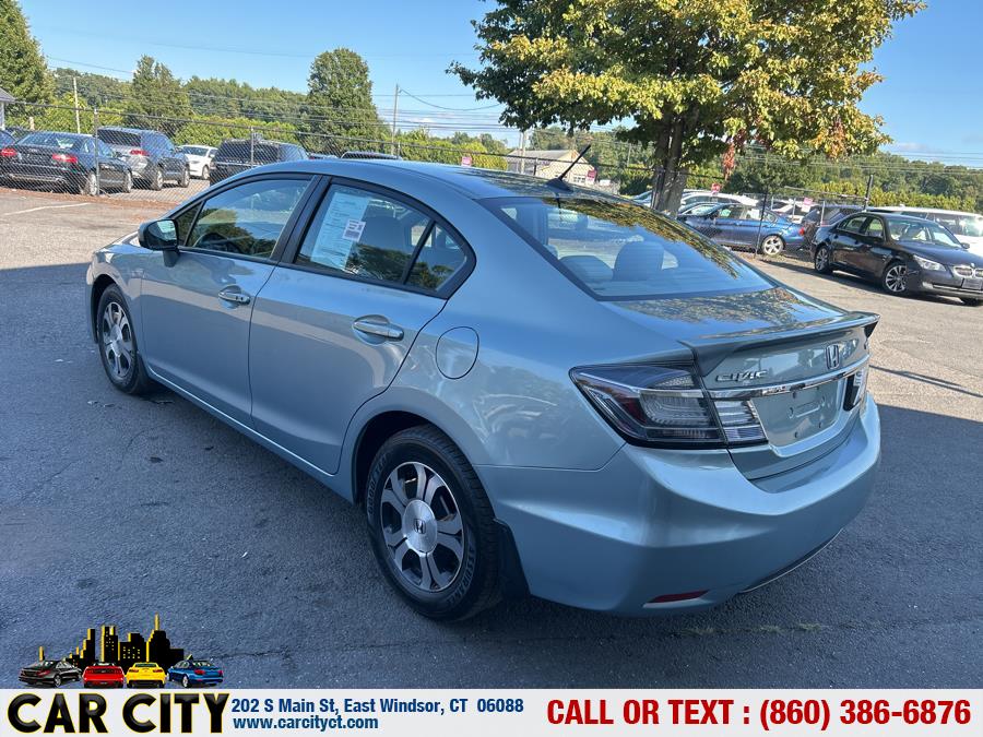2014 Honda Civic Hybrid 4dr Sdn L4 CVT w/Navi, available for sale in East Windsor, Connecticut | Car City LLC. East Windsor, Connecticut 2014 Honda Civic Hybrid 4dr Sdn L4 CVT w/Navi, available for sale in East Windsor, Connecticut | Car City LLC. East Windsor, Connecticut