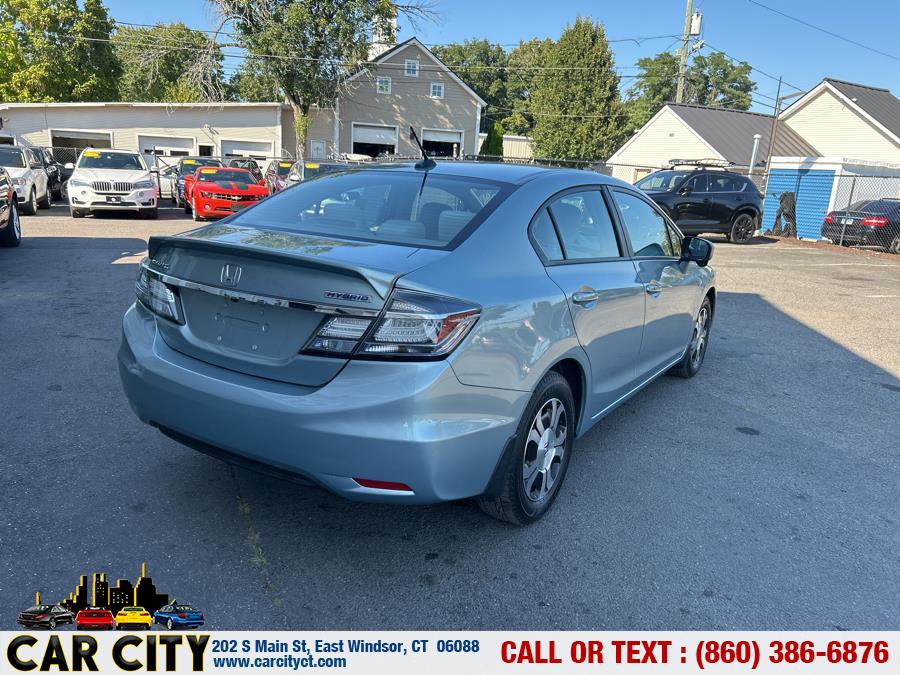 2014 Honda Civic Hybrid 4dr Sdn L4 CVT w/Navi, available for sale in East Windsor, Connecticut | Car City LLC. East Windsor, Connecticut 2014 Honda Civic Hybrid 4dr Sdn L4 CVT w/Navi, available for sale in East Windsor, Connecticut | Car City LLC. East Windsor, Connecticut