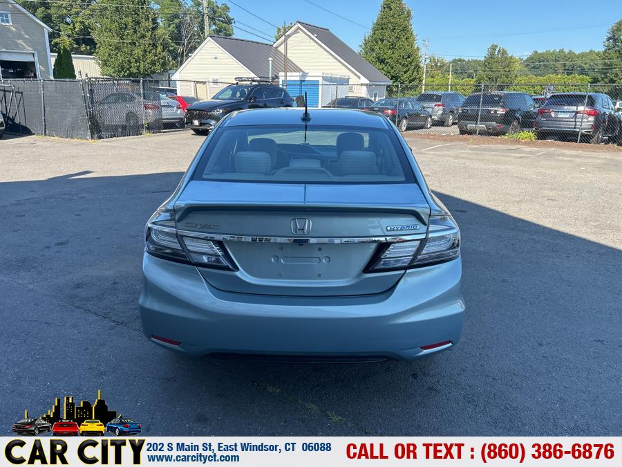 2014 Honda Civic Hybrid 4dr Sdn L4 CVT w/Navi, available for sale in East Windsor, Connecticut | Car City LLC. East Windsor, Connecticut 2014 Honda Civic Hybrid 4dr Sdn L4 CVT w/Navi, available for sale in East Windsor, Connecticut | Car City LLC. East Windsor, Connecticut