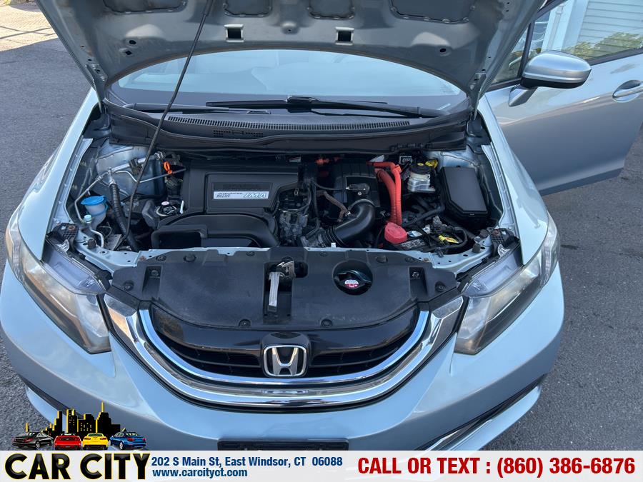 2014 Honda Civic Hybrid 4dr Sdn L4 CVT w/Navi, available for sale in East Windsor, Connecticut | Car City LLC. East Windsor, Connecticut 2014 Honda Civic Hybrid 4dr Sdn L4 CVT w/Navi, available for sale in East Windsor, Connecticut | Car City LLC. East Windsor, Connecticut