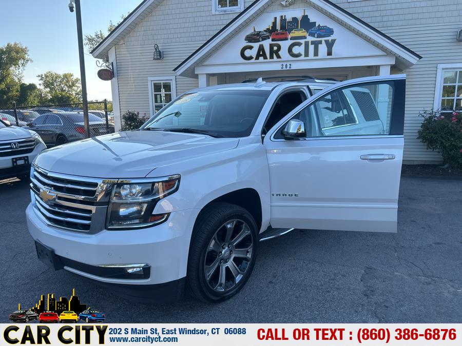 2018 Chevrolet Tahoe 4WD 4dr Premier, available for sale in East Windsor, Connecticut | Car City LLC. East Windsor, Connecticut 2018 Chevrolet Tahoe 4WD 4dr Premier, available for sale in East Windsor, Connecticut | Car City LLC. East Windsor, Connecticut