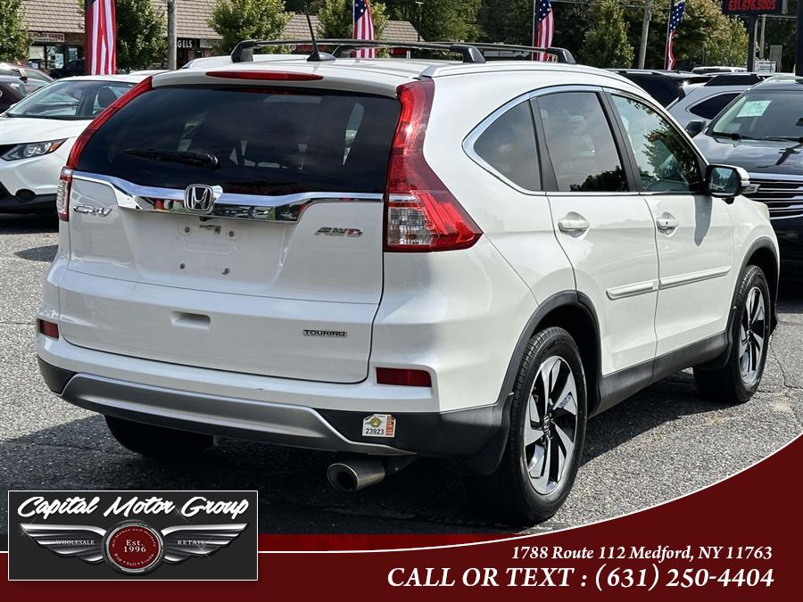 2015 Honda CR-V AWD 5dr Touring, available for sale in Medford, New York | Capital Motor Group Inc. Medford, New York 2015 Honda CR-V AWD 5dr Touring, available for sale in Medford, New York | Capital Motor Group Inc. Medford, New York