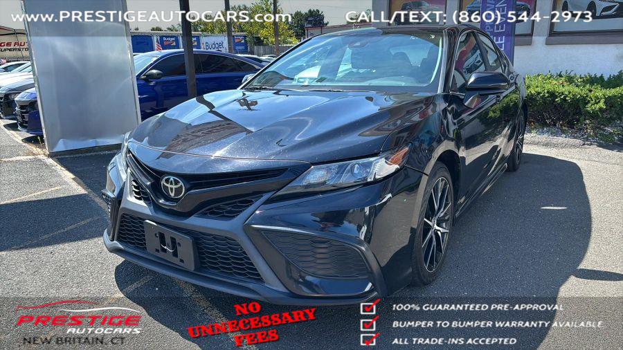 2021 Toyota Camry SE Sedan 4D, available for sale in NEW BRITAIN, Connecticut | Prestige Auto Superstore. NEW BRITAIN, Connecticut 2021 Toyota Camry SE Sedan 4D, available for sale in NEW BRITAIN, Connecticut | Prestige Auto Superstore. NEW BRITAIN, Connecticut