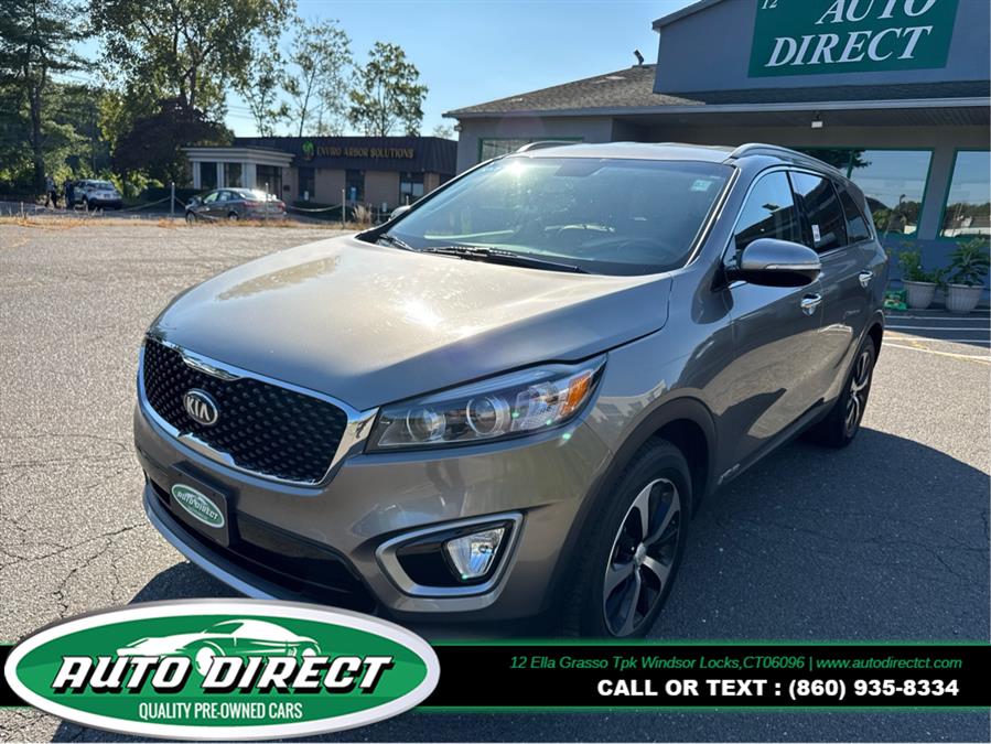 2017 Kia Sorento EX V6 AWD, available for sale in Windsor Locks, Connecticut | Auto Direct LLC. Windsor Locks, Connecticut 2017 Kia Sorento EX V6 AWD, available for sale in Windsor Locks, Connecticut | Auto Direct LLC. Windsor Locks, Connecticut