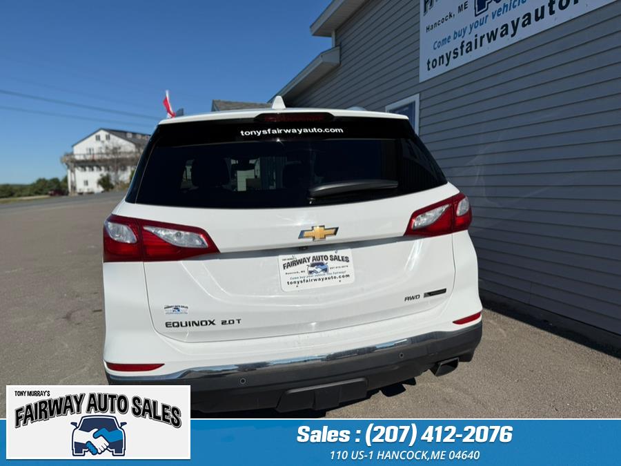 2018 Chevrolet Equinox Premiere AWD AWD 4dr Premier w/2LZ, available for sale in Hancock, Maine | Fairway Auto Sales. Hancock, Maine 2018 Chevrolet Equinox Premiere AWD AWD 4dr Premier w/2LZ, available for sale in Hancock, Maine | Fairway Auto Sales. Hancock, Maine