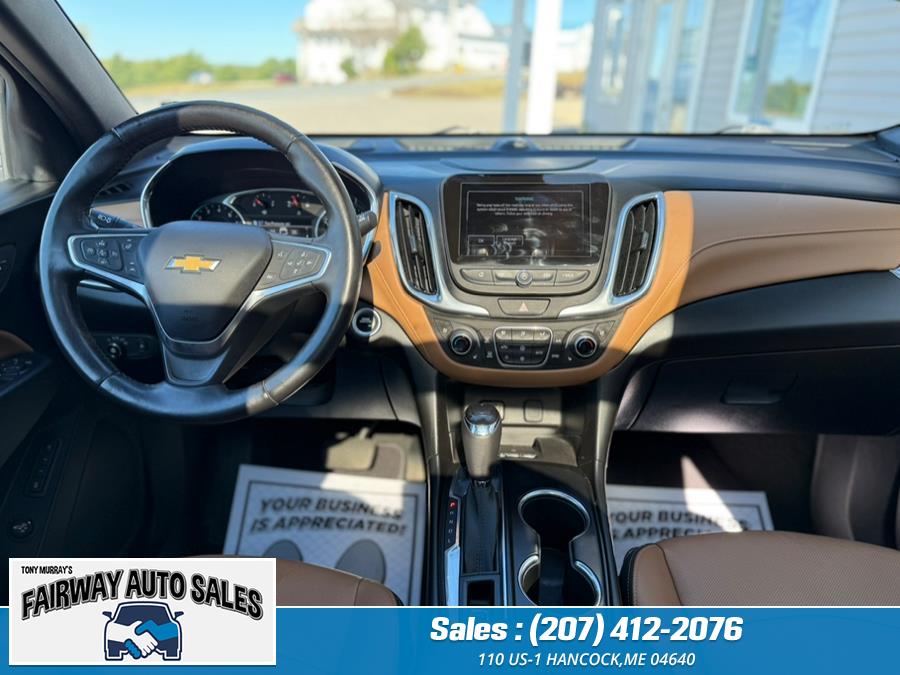 2018 Chevrolet Equinox Premiere AWD AWD 4dr Premier w/2LZ, available for sale in Hancock, Maine | Fairway Auto Sales. Hancock, Maine 2018 Chevrolet Equinox Premiere AWD AWD 4dr Premier w/2LZ, available for sale in Hancock, Maine | Fairway Auto Sales. Hancock, Maine