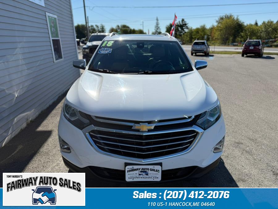 2018 Chevrolet Equinox Premiere AWD AWD 4dr Premier w/2LZ, available for sale in Hancock, Maine | Fairway Auto Sales. Hancock, Maine 2018 Chevrolet Equinox Premiere AWD AWD 4dr Premier w/2LZ, available for sale in Hancock, Maine | Fairway Auto Sales. Hancock, Maine