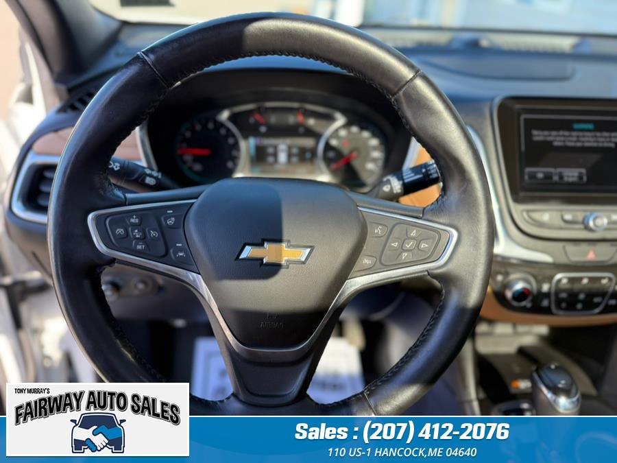 2018 Chevrolet Equinox Premiere AWD AWD 4dr Premier w/2LZ, available for sale in Hancock, Maine | Fairway Auto Sales. Hancock, Maine 2018 Chevrolet Equinox Premiere AWD AWD 4dr Premier w/2LZ, available for sale in Hancock, Maine | Fairway Auto Sales. Hancock, Maine