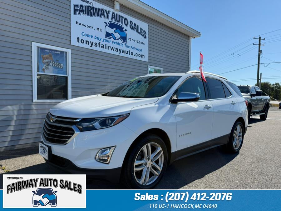 2018 Chevrolet Equinox Premiere AWD AWD 4dr Premier w/2LZ, available for sale in Hancock, Maine | Fairway Auto Sales. Hancock, Maine 2018 Chevrolet Equinox Premiere AWD AWD 4dr Premier w/2LZ, available for sale in Hancock, Maine | Fairway Auto Sales. Hancock, Maine
