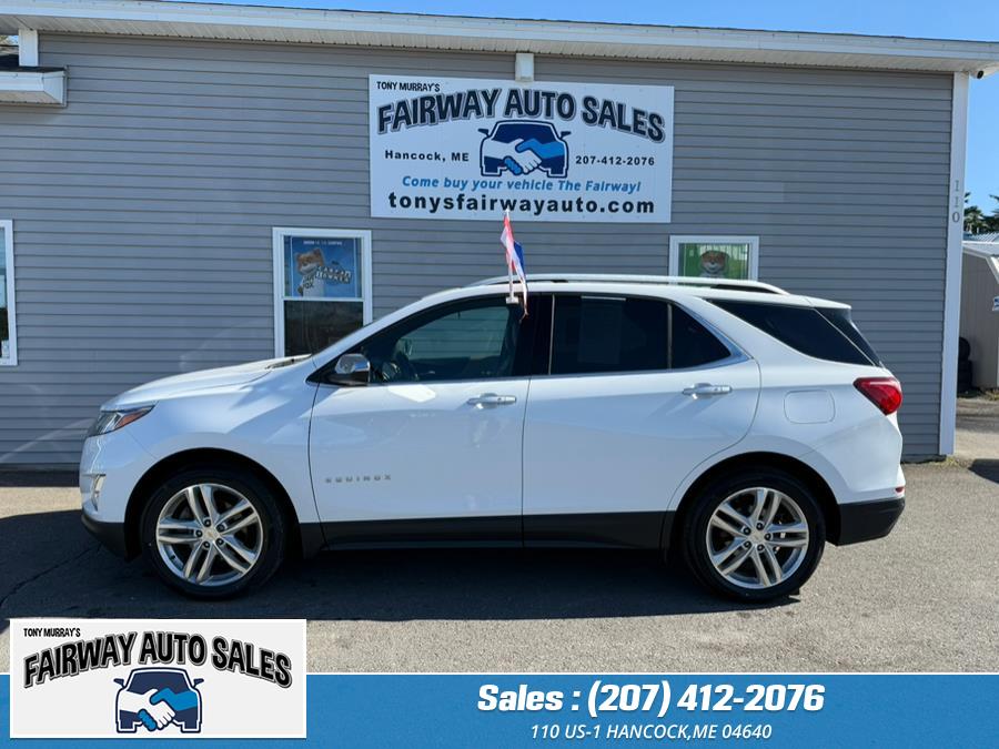 2018 Chevrolet Equinox Premiere AWD AWD 4dr Premier w/2LZ, available for sale in Hancock, Maine | Fairway Auto Sales. Hancock, Maine 2018 Chevrolet Equinox Premiere AWD AWD 4dr Premier w/2LZ, available for sale in Hancock, Maine | Fairway Auto Sales. Hancock, Maine