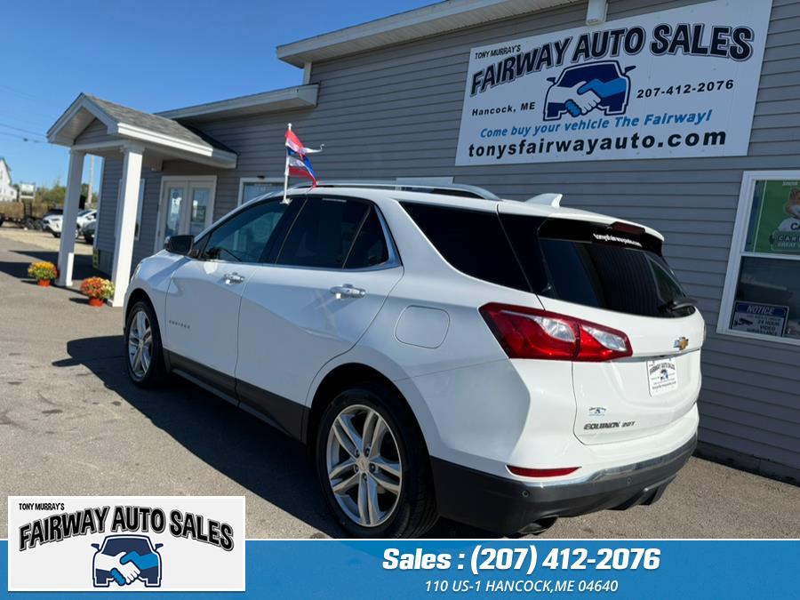 2018 Chevrolet Equinox Premiere AWD AWD 4dr Premier w/2LZ, available for sale in Hancock, Maine | Fairway Auto Sales. Hancock, Maine 2018 Chevrolet Equinox Premiere AWD AWD 4dr Premier w/2LZ, available for sale in Hancock, Maine | Fairway Auto Sales. Hancock, Maine