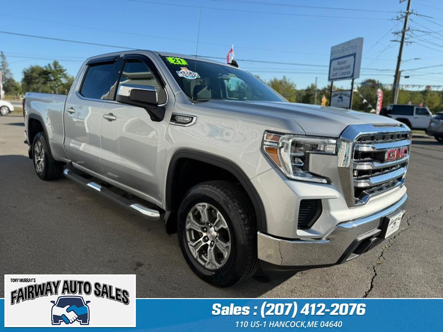 2021 GMC Sierra 1500 X-31 Crew Cab 4WD Crew Cab 157" SLE, available for sale in Hancock, Maine | Fairway Auto Sales. Hancock, Maine 2021 GMC Sierra 1500 X-31 Crew Cab 4WD Crew Cab 157" SLE, available for sale in Hancock, Maine | Fairway Auto Sales. Hancock, Maine