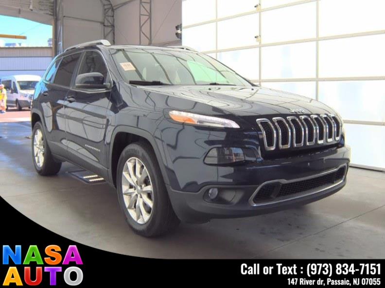 2015 Jeep Cherokee 4WD 4dr Limited, available for sale in Passaic, New Jersey | Nasa Auto. Passaic, New Jersey 2015 Jeep Cherokee 4WD 4dr Limited, available for sale in Passaic, New Jersey | Nasa Auto. Passaic, New Jersey