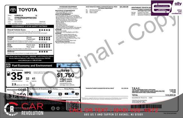 2023 Toyota Corolla LE CVT, available for sale in Avenel, New Jersey | Car Revolution. Avenel, New Jersey 2023 Toyota Corolla LE CVT, available for sale in Avenel, New Jersey | Car Revolution. Avenel, New Jersey