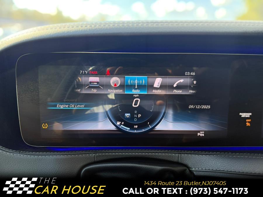 2019 Mercedes-Benz S-Class S 560 Sedan, available for sale in Butler, New Jersey | The Car House. Butler, New Jersey 2019 Mercedes-Benz S-Class S 560 Sedan, available for sale in Butler, New Jersey | The Car House. Butler, New Jersey