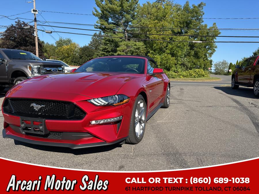 2022 Ford Mustang GT Premium Convertible, available for sale in Tolland, Connecticut | Arcari Motor Sales. Tolland, Connecticut 2022 Ford Mustang GT Premium Convertible, available for sale in Tolland, Connecticut | Arcari Motor Sales. Tolland, Connecticut