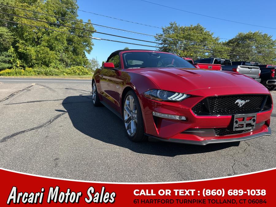 2022 Ford Mustang GT Premium Convertible, available for sale in Tolland, Connecticut | Arcari Motor Sales. Tolland, Connecticut 2022 Ford Mustang GT Premium Convertible, available for sale in Tolland, Connecticut | Arcari Motor Sales. Tolland, Connecticut