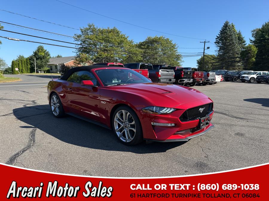 2022 Ford Mustang GT Premium Convertible, available for sale in Tolland, Connecticut | Arcari Motor Sales. Tolland, Connecticut 2022 Ford Mustang GT Premium Convertible, available for sale in Tolland, Connecticut | Arcari Motor Sales. Tolland, Connecticut