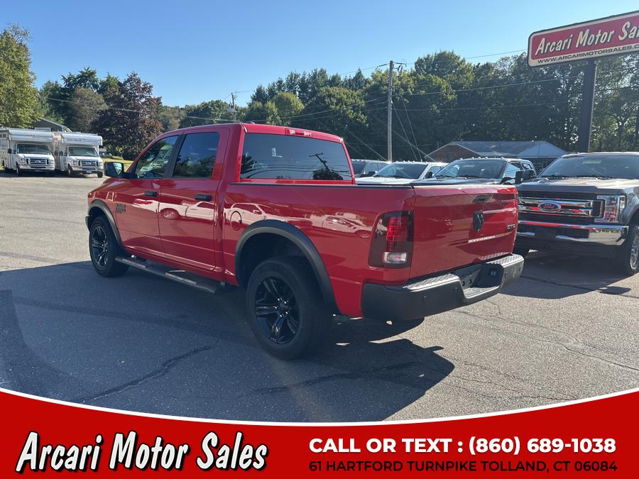 2023 Ram 1500 Classic Warlock 4x4 Crew Cab 5''7" Box, available for sale in Tolland, Connecticut | Arcari Motor Sales. Tolland, Connecticut 2023 Ram 1500 Classic Warlock 4x4 Crew Cab 5''7" Box, available for sale in Tolland, Connecticut | Arcari Motor Sales. Tolland, Connecticut