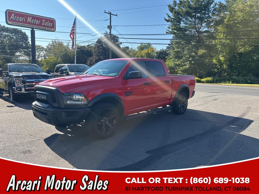 2023 Ram 1500 Classic Warlock 4x4 Crew Cab 5''7" Box, available for sale in Tolland, Connecticut | Arcari Motor Sales. Tolland, Connecticut 2023 Ram 1500 Classic Warlock 4x4 Crew Cab 5''7" Box, available for sale in Tolland, Connecticut | Arcari Motor Sales. Tolland, Connecticut