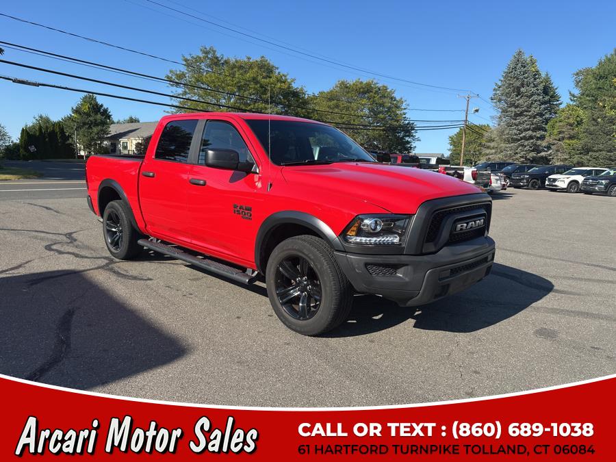 2023 Ram 1500 Classic Warlock 4x4 Crew Cab 5''7" Box, available for sale in Tolland, Connecticut | Arcari Motor Sales. Tolland, Connecticut 2023 Ram 1500 Classic Warlock 4x4 Crew Cab 5''7" Box, available for sale in Tolland, Connecticut | Arcari Motor Sales. Tolland, Connecticut