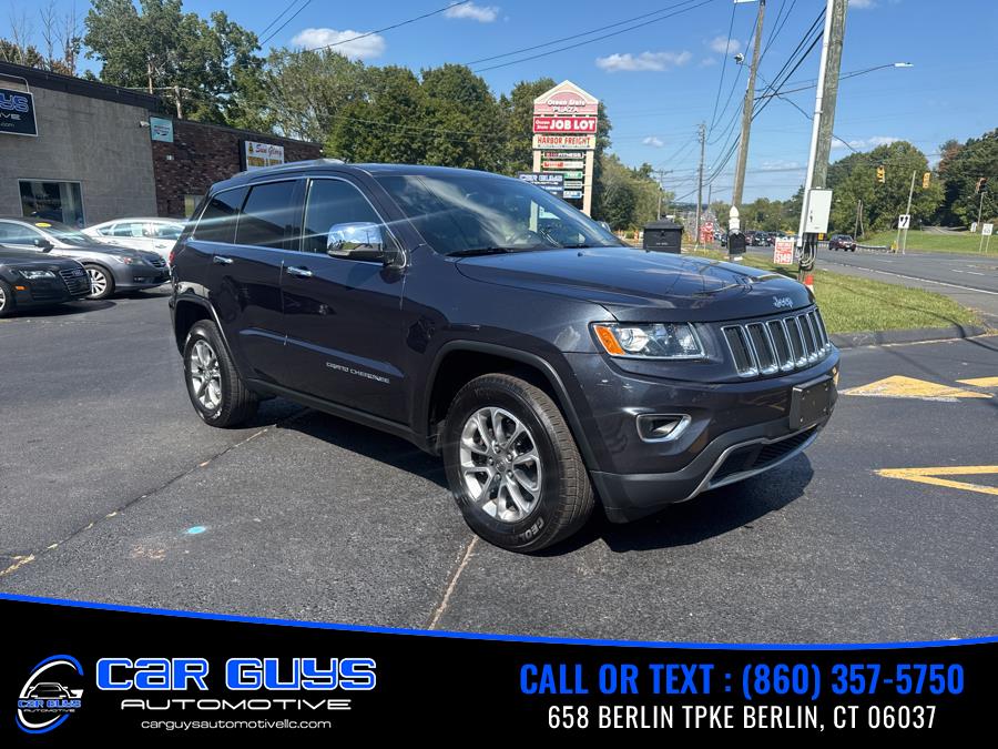 2015 Jeep Grand Cherokee 4WD 4dr Limited, available for sale in Berlin, Connecticut | Car Guys Automotive LLC. Berlin, Connecticut 2015 Jeep Grand Cherokee 4WD 4dr Limited, available for sale in Berlin, Connecticut | Car Guys Automotive LLC. Berlin, Connecticut