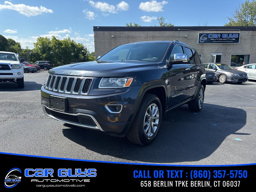 2015 Jeep Grand Cherokee 4WD 4dr Limited, available for sale in Berlin, Connecticut | Car Guys Automotive LLC. Berlin, Connecticut 2015 Jeep Grand Cherokee 4WD 4dr Limited, available for sale in Berlin, Connecticut | Car Guys Automotive LLC. Berlin, Connecticut