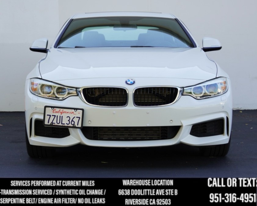 2014 F32 BMW N55 435i MSPORT X-DRIVE AWD/ ALPINE WHITE/ CARBON CERAMIC BRAKES + MORE, available for sale in Riverside, California | Big Timin Motors LLC. Riverside, California 2014 F32 BMW N55 435i MSPORT X-DRIVE AWD/ ALPINE WHITE/ CARBON CERAMIC BRAKES + MORE, available for sale in Riverside, California | Big Timin Motors LLC. Riverside, California