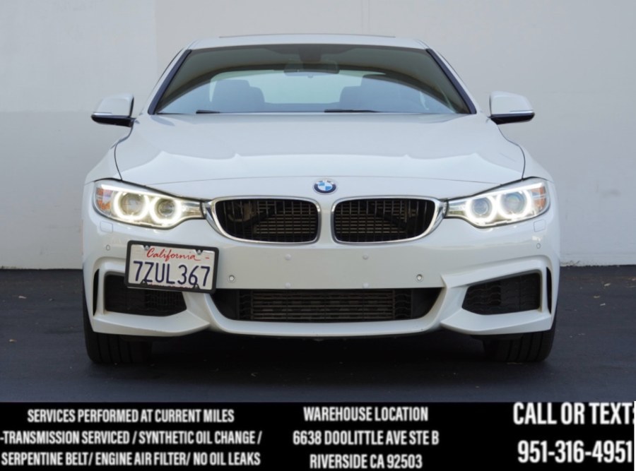 2014 F32 BMW N55 435i MSPORT X-DRIVE AWD/ ALPINE WHITE/ CARBON CERAMIC BRAKES + MORE, available for sale in Riverside, California | Big Timin Motors LLC. Riverside, California 2014 F32 BMW N55 435i MSPORT X-DRIVE AWD/ ALPINE WHITE/ CARBON CERAMIC BRAKES + MORE, available for sale in Riverside, California | Big Timin Motors LLC. Riverside, California