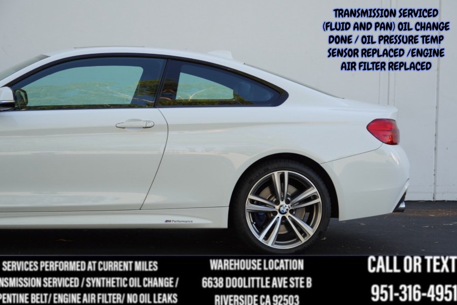 2014 F32 BMW N55 435i MSPORT X-DRIVE AWD/ ALPINE WHITE/ CARBON CERAMIC BRAKES + MORE, available for sale in Riverside, California | Big Timin Motors LLC. Riverside, California 2014 F32 BMW N55 435i MSPORT X-DRIVE AWD/ ALPINE WHITE/ CARBON CERAMIC BRAKES + MORE, available for sale in Riverside, California | Big Timin Motors LLC. Riverside, California