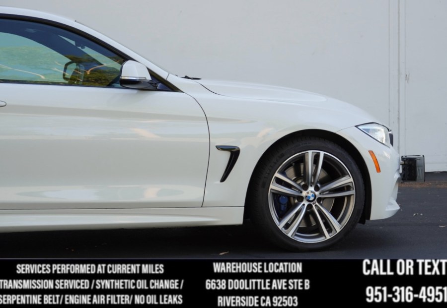 2014 F32 BMW N55 435i MSPORT X-DRIVE AWD/ ALPINE WHITE/ CARBON CERAMIC BRAKES + MORE, available for sale in Riverside, California | Big Timin Motors LLC. Riverside, California 2014 F32 BMW N55 435i MSPORT X-DRIVE AWD/ ALPINE WHITE/ CARBON CERAMIC BRAKES + MORE, available for sale in Riverside, California | Big Timin Motors LLC. Riverside, California