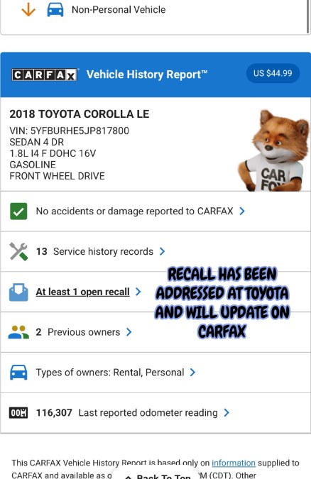 2018 Toyota Corolla LE + LE, available for sale in Riverside, California | Big Timin Motors LLC. Riverside, California 2018 Toyota Corolla LE + LE, available for sale in Riverside, California | Big Timin Motors LLC. Riverside, California