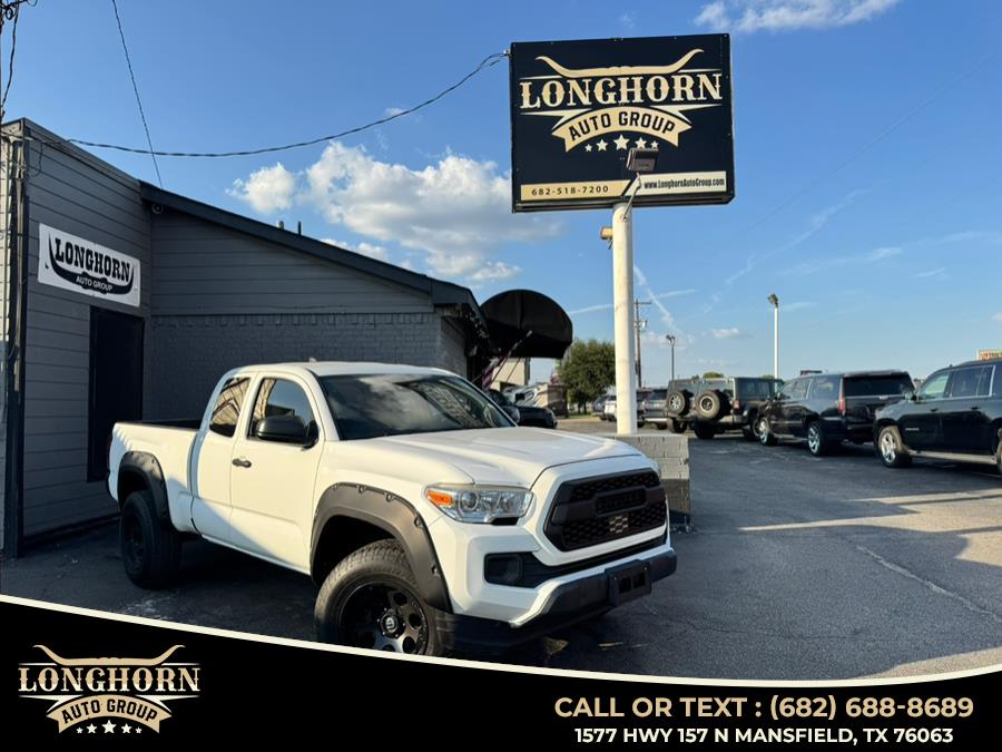 2019 Toyota Tacoma 2WD SR Access Cab 6'' Bed I4 AT (Natl), available for sale in Mansfield, Texas | Longhorn Auto Group. Mansfield, Texas 2019 Toyota Tacoma 2WD SR Access Cab 6'' Bed I4 AT (Natl), available for sale in Mansfield, Texas | Longhorn Auto Group. Mansfield, Texas