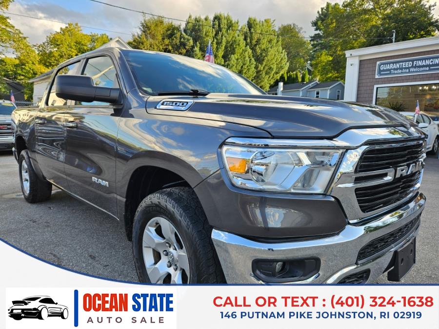 2019 Ram 1500 Big Horn/Lone Star 4x4 Crew Cab 5''7" Box, available for sale in Johnston, Rhode Island | Ocean State Auto Sales. Johnston, Rhode Island 2019 Ram 1500 Big Horn/Lone Star 4x4 Crew Cab 5''7" Box, available for sale in Johnston, Rhode Island | Ocean State Auto Sales. Johnston, Rhode Island