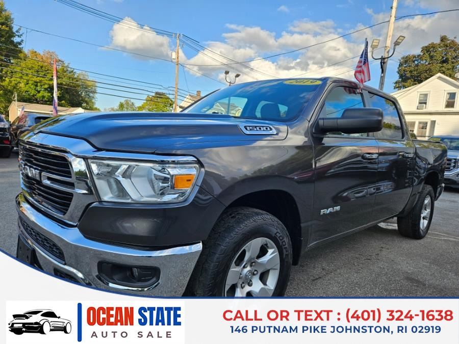 2019 Ram 1500 Big Horn/Lone Star 4x4 Crew Cab 5''7" Box, available for sale in Johnston, Rhode Island | Ocean State Auto Sales. Johnston, Rhode Island 2019 Ram 1500 Big Horn/Lone Star 4x4 Crew Cab 5''7" Box, available for sale in Johnston, Rhode Island | Ocean State Auto Sales. Johnston, Rhode Island