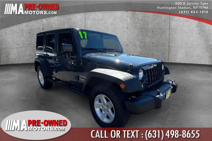 Used 2017 Jeep Wrangler Unlimited in Huntington Station, New York | M & A Motors. Huntington Station, New York