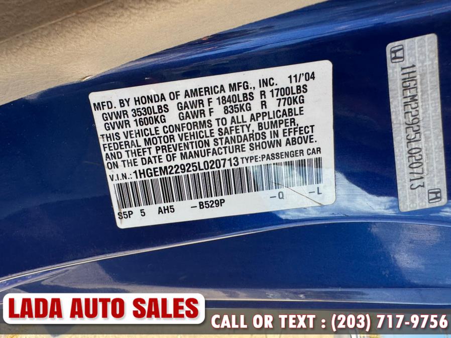 2005 Honda Civic Cpe EX AT SE, available for sale in Bridgeport, Connecticut | Lada Auto Sales. Bridgeport, Connecticut 2005 Honda Civic Cpe EX AT SE, available for sale in Bridgeport, Connecticut | Lada Auto Sales. Bridgeport, Connecticut