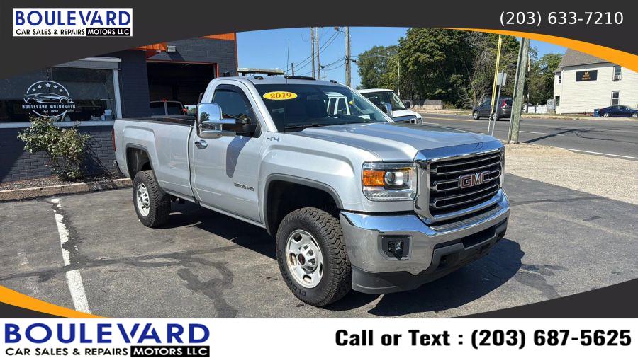 Used 2019 GMC Sierra 2500 Hd Regular Cab in New Haven, Connecticut | Boulevard Motors LLC. New Haven, Connecticut