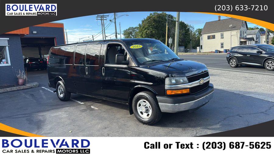 Used 2013 Chevrolet Express 3500 Passenger in New Haven, Connecticut | Boulevard Motors LLC. New Haven, Connecticut
