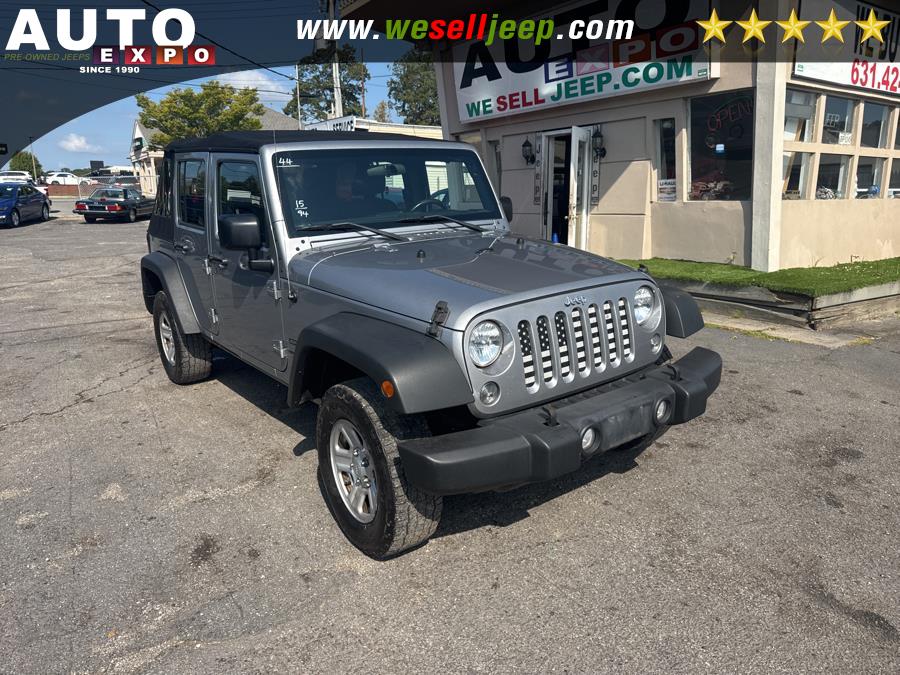 2015 Jeep Wrangler Unlimited 4WD 4dr Sport, available for sale in Huntington, New York | Auto Expo. Huntington, New York 2015 Jeep Wrangler Unlimited 4WD 4dr Sport, available for sale in Huntington, New York | Auto Expo. Huntington, New York