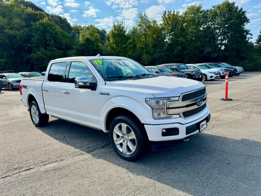 2019 Ford F-150 Platinum 4WD SuperCrew 5.5'' Box, available for sale in Berlin, Connecticut | Tru Auto Mall. Berlin, Connecticut 2019 Ford F-150 Platinum 4WD SuperCrew 5.5'' Box, available for sale in Berlin, Connecticut | Tru Auto Mall. Berlin, Connecticut