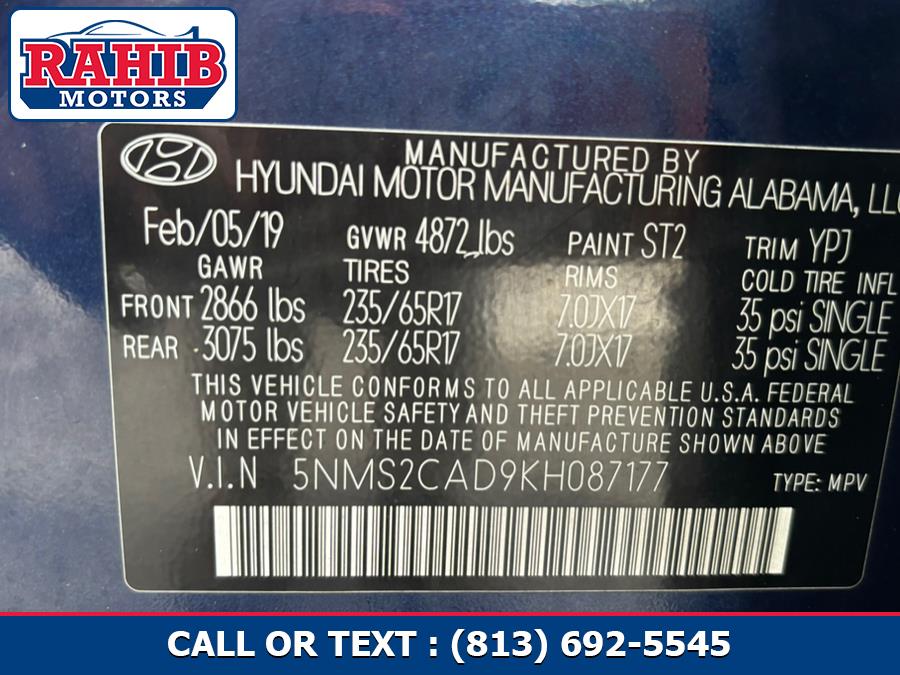 2019 Hyundai Santa Fe SE 2.4L Auto AWD, available for sale in Winter Park, Florida | Rahib Motors. Winter Park, Florida 2019 Hyundai Santa Fe SE 2.4L Auto AWD, available for sale in Winter Park, Florida | Rahib Motors. Winter Park, Florida
