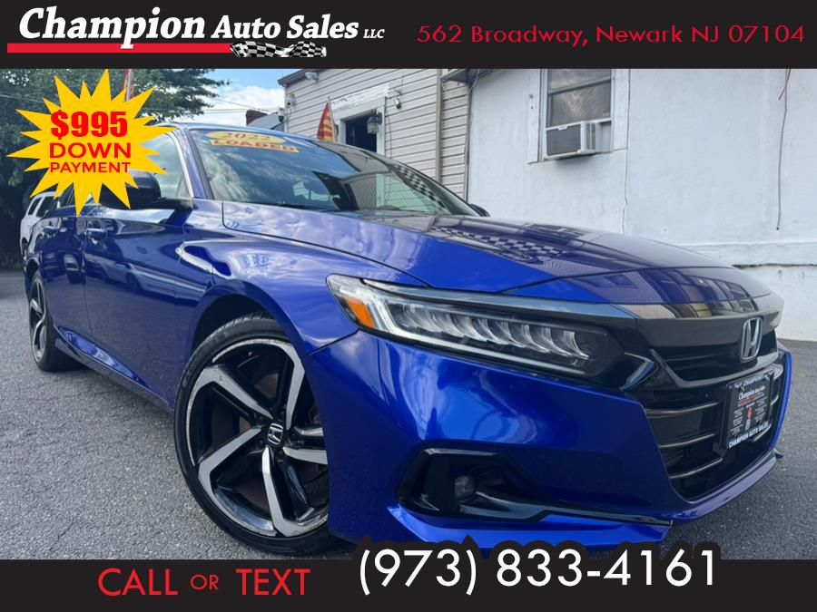 2022 Honda Accord Sedan Sport 1.5T CVT, available for sale in Newark , New Jersey | Champion Used Auto Sales 2. Newark , New Jersey 2022 Honda Accord Sedan Sport 1.5T CVT, available for sale in Newark , New Jersey | Champion Used Auto Sales 2. Newark , New Jersey
