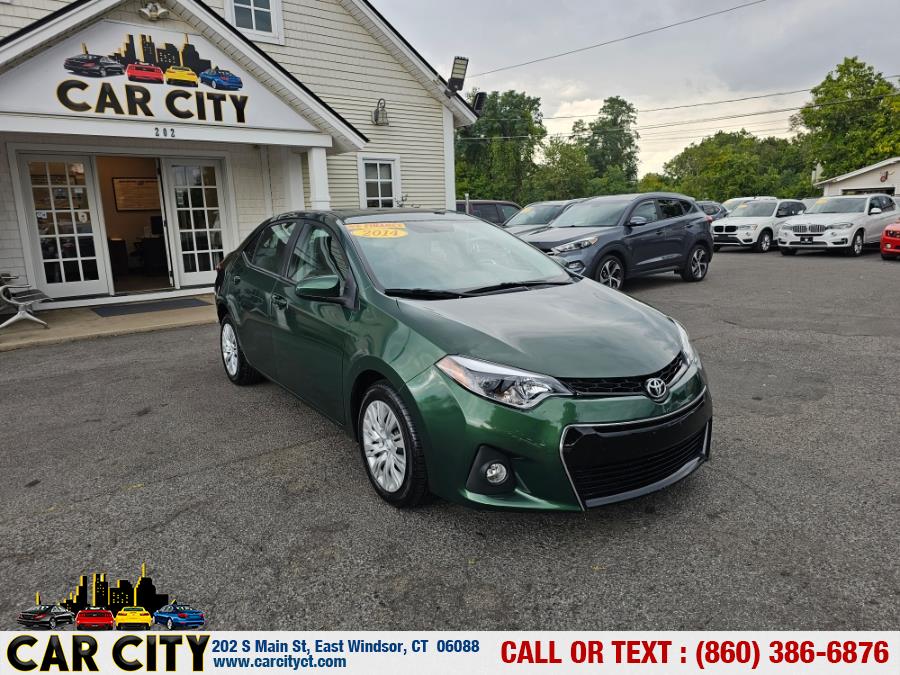 2014 Toyota Corolla 4dr Sdn CVT LE (Natl), available for sale in East Windsor, Connecticut | Car City LLC. East Windsor, Connecticut 2014 Toyota Corolla 4dr Sdn CVT LE (Natl), available for sale in East Windsor, Connecticut | Car City LLC. East Windsor, Connecticut